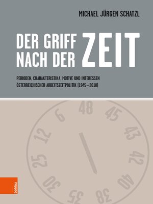 cover image of Der Griff nach der Zeit